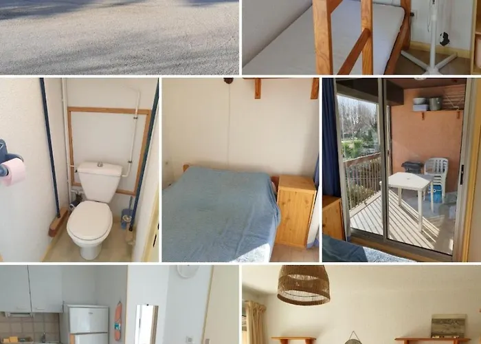 アパート T2 Familial Climatise A Pied Parking Prive